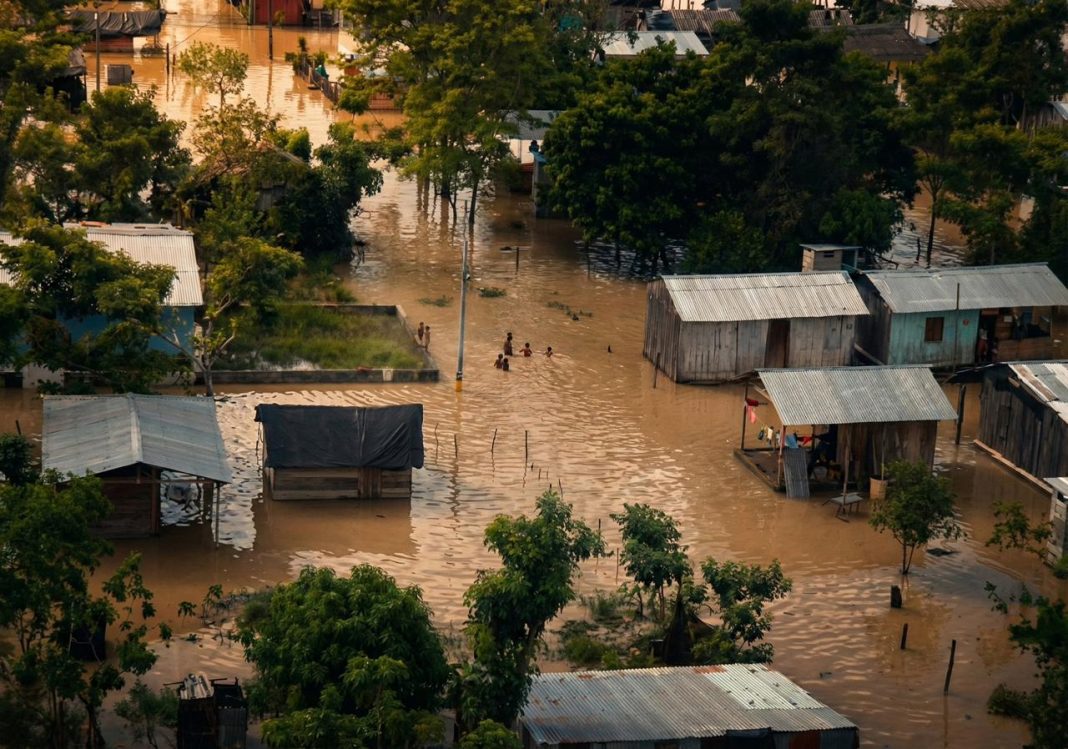 Paisaje del Cesar afectado por sequía e impactos del cambio climático en zonas rurales