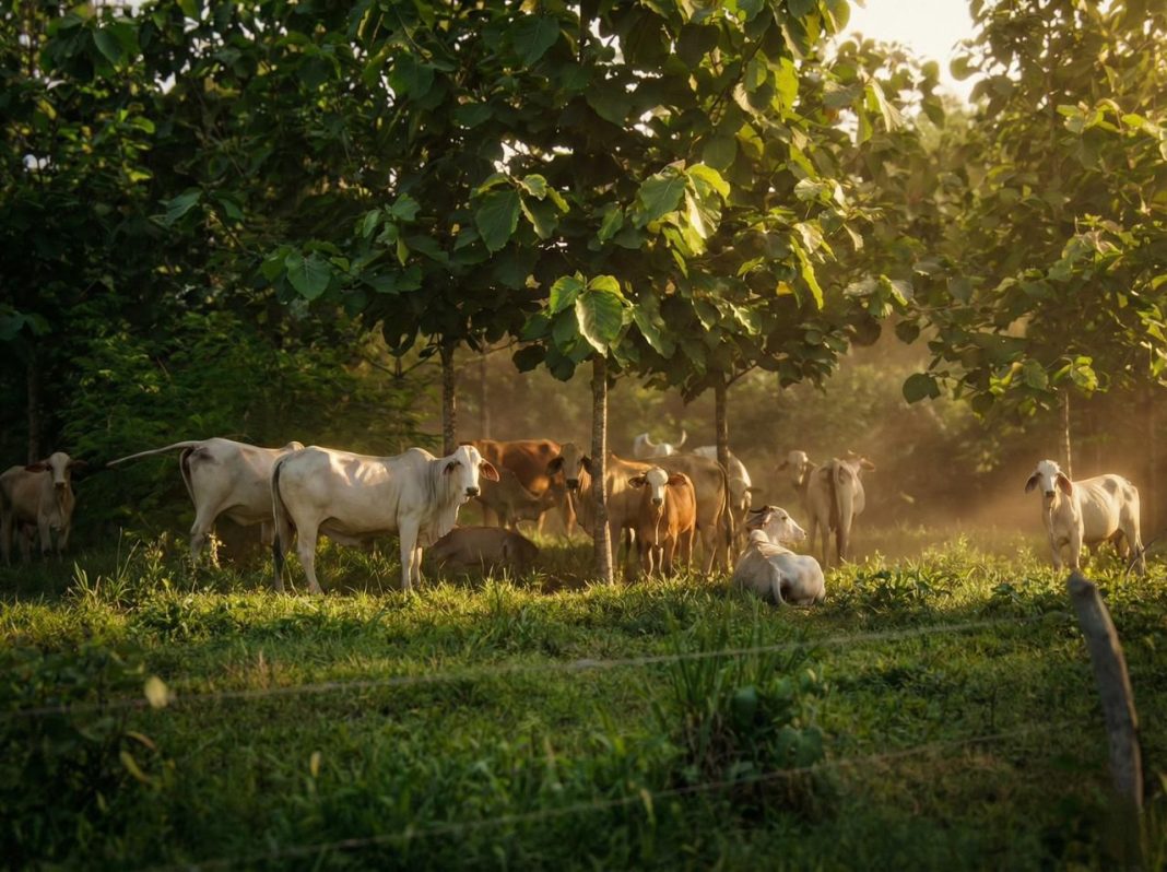 Ganadería sostenible con sistemas silvopastoriles en Bosconia, Cesar
