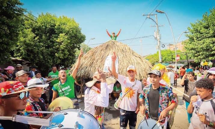 La Mudanza, desfile tradicional del Festival de la Paletilla en Becerril