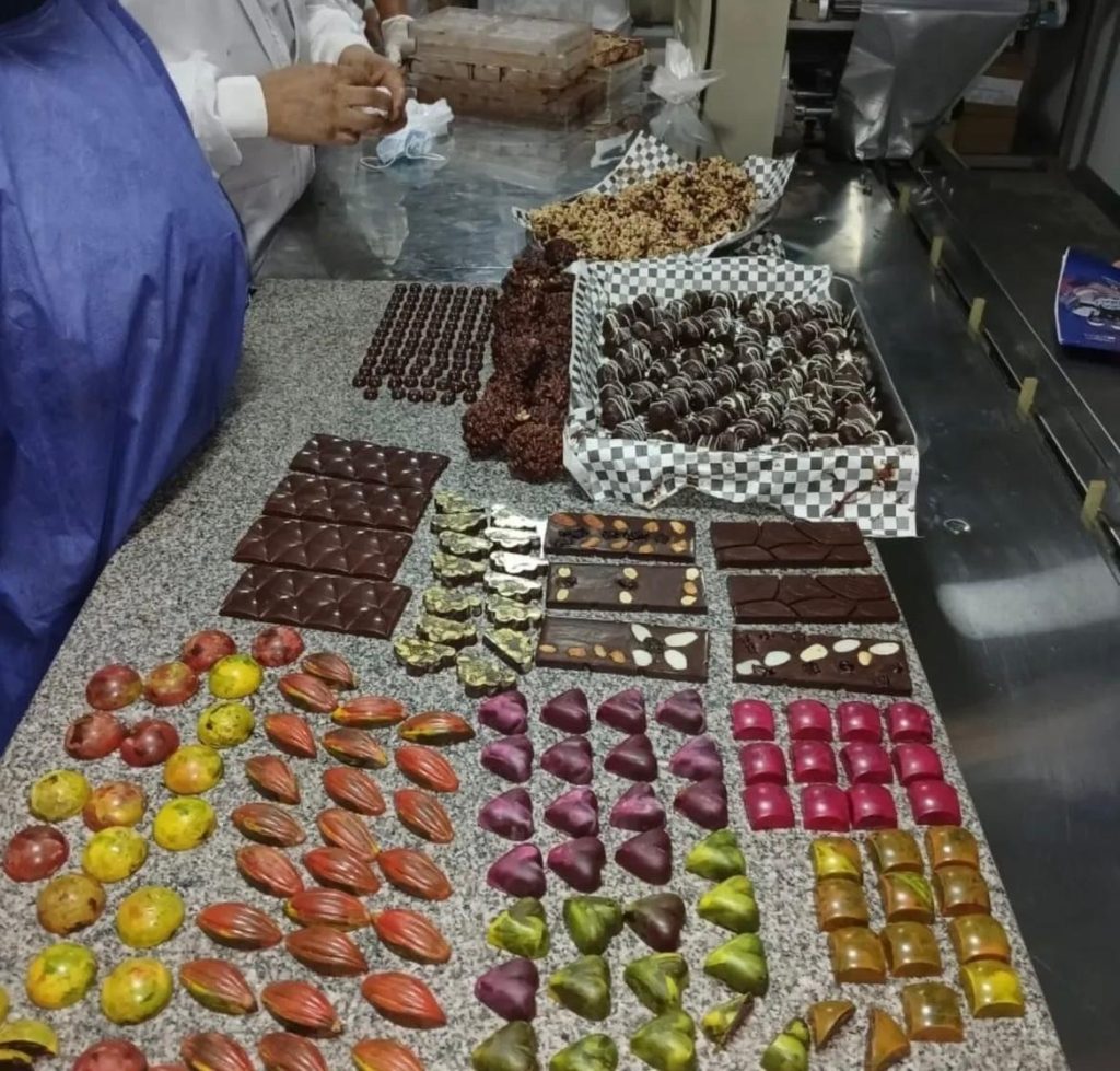 Productos derivados del cacao elaborados en el Cesar
