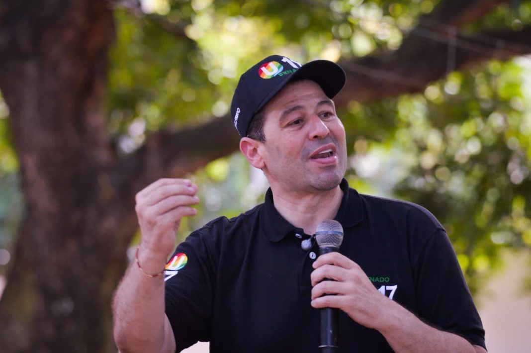José Alfredo Gnecco durante jornada de socialización de su proyecto político en el Cesar