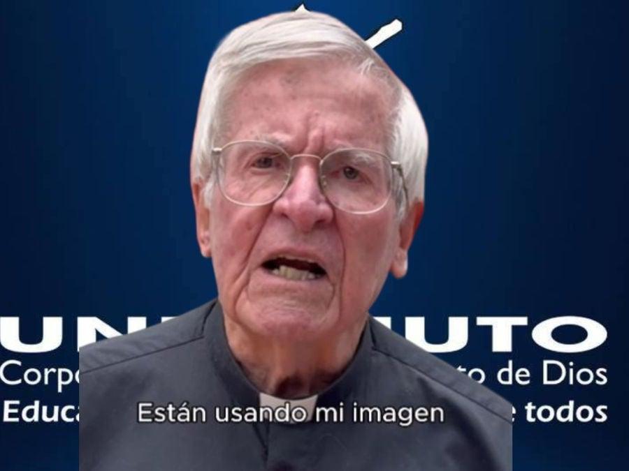 Sede del Minuto de Dios tras denunciar estafa digital con inteligencia artificial en Colombia.