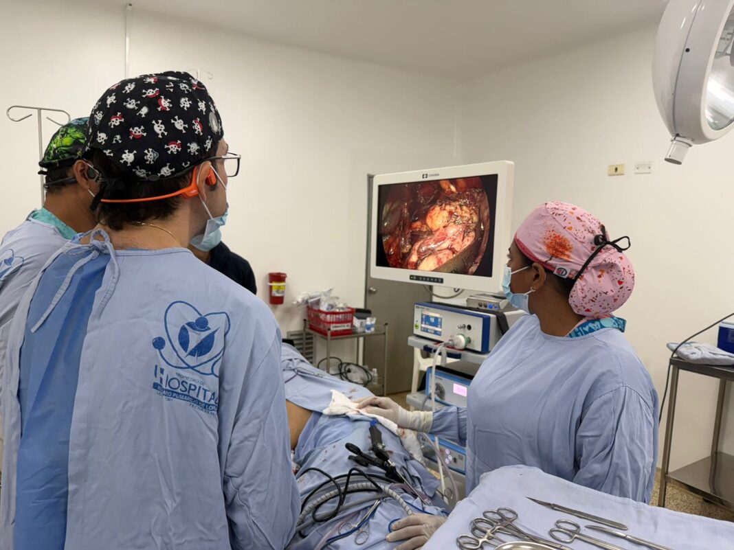 Primera nefrectomía laparoscópica realizada en el Cesar en hospital público