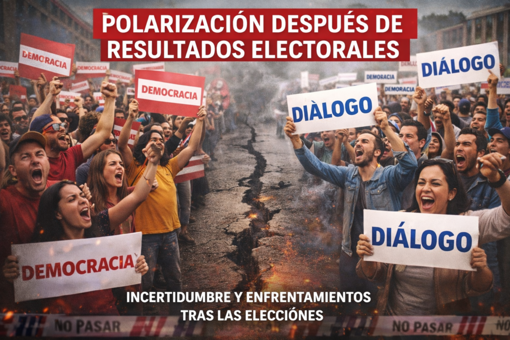 Las elecciones de 2026 abren un pulso político: transición, oposición y llamados a evitar la violencia en las calles.