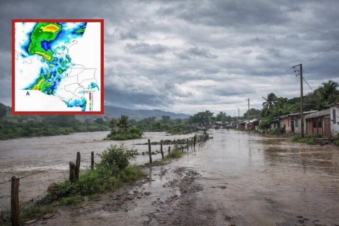 Mar de leva en el Caribe colombiano por frente frío con olas superiores a tres metros