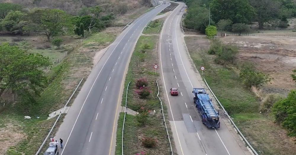 Obras de la Ruta del Sol Sector 3 en Bosconia, Cesar