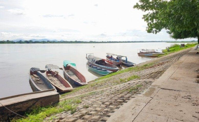 Puerto de San Miguel de las Palmas en Tamalameque sobre el río Magdalena