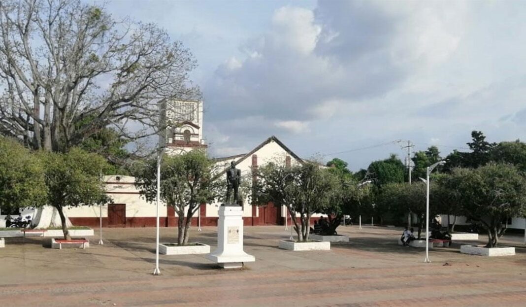 Vista de Tamalameque a orillas del río Magdalena