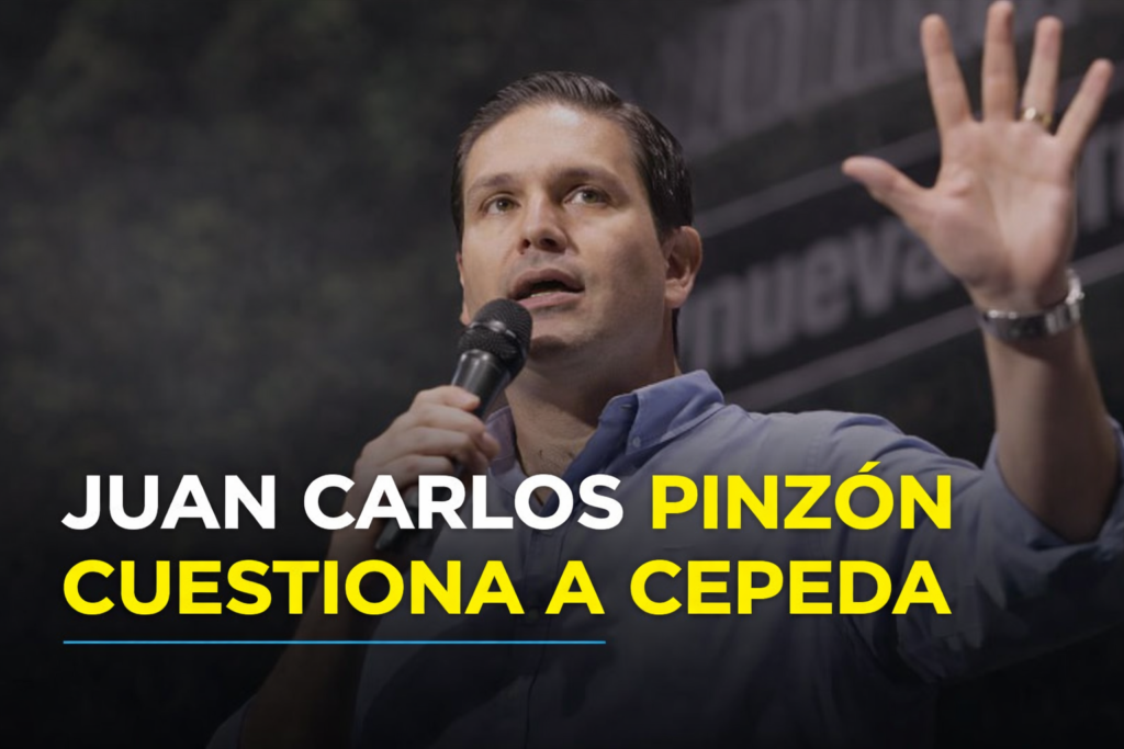 Iván Cepeda senador colombiano en medio del debate político sobre acusaciones en campaña presidencial