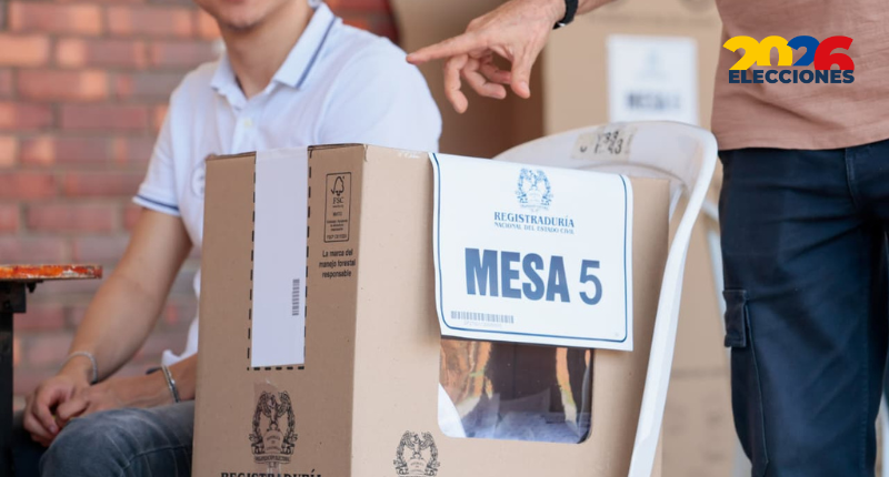 Testigos electorales supervisarán las mesas de votación durante las elecciones en Colombia