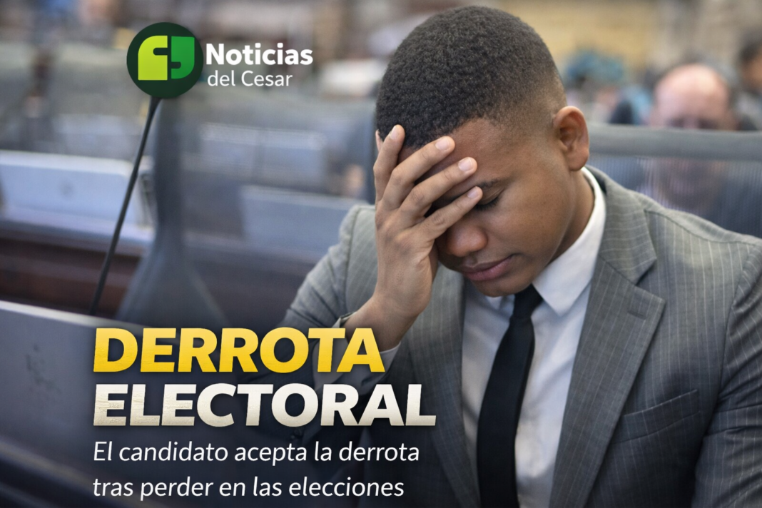 Miguel Polo Polo sonriendo en su curul del Congreso antes de perder las elecciones legislativas de 2026.