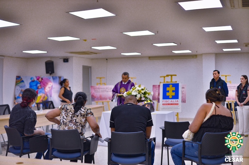 desaparición forzada en Cesar ceremonia de entrega digna de restos en Valledupar