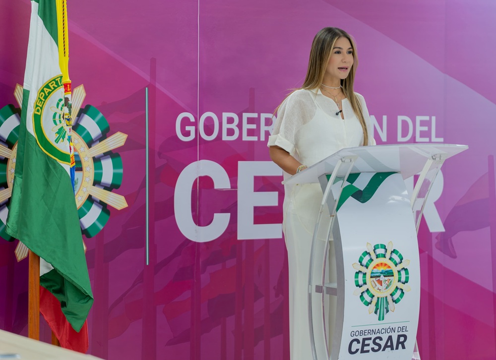 Gobernadora del Cesar presenta avances del Plan de Desarrollo con 85 por ciento de cumplimiento