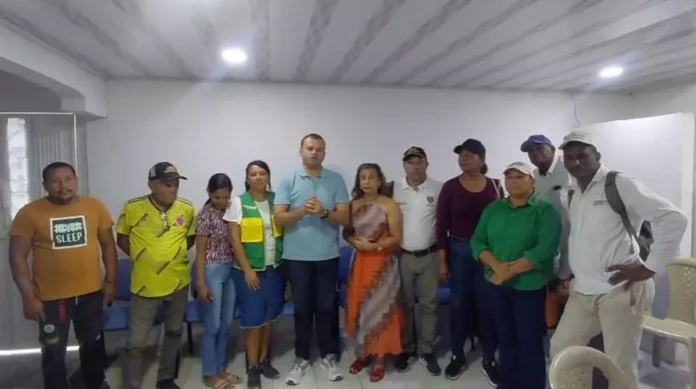 Reunión de líderes comunales en Bosconia con Personería para garantizar elecciones de JAC
