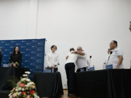 Excomandantes de las Farc durante audiencia de la JEP en acto de reconocimiento por secuestros en el Cesar
