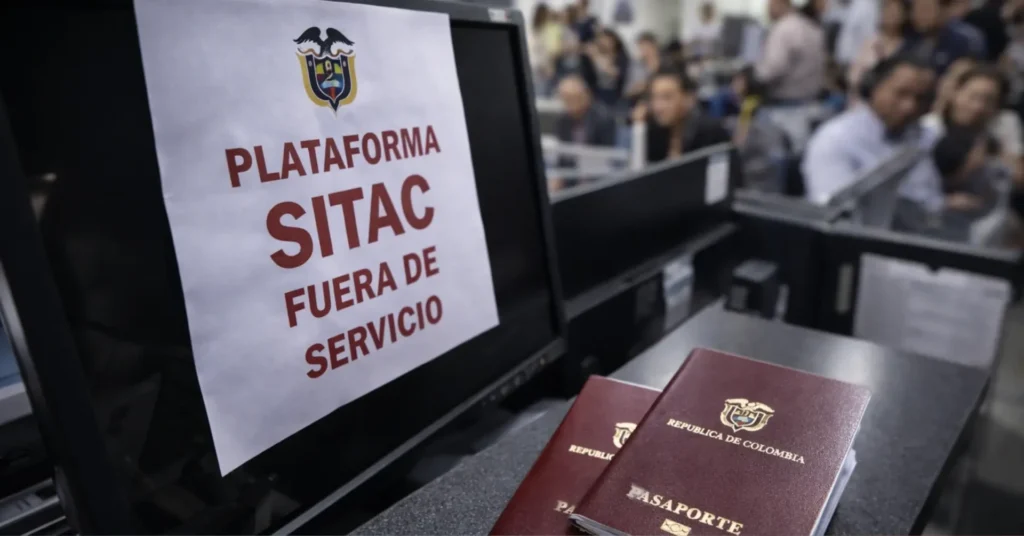 Caída de la plataforma SITAC afecta trámites de pasaporte en el Cesar
