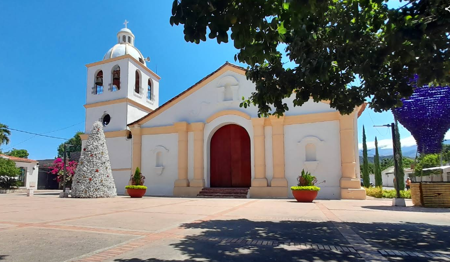 Iglesia principal de El Molino La Guajira donde fue capturado hombre por homicidio
