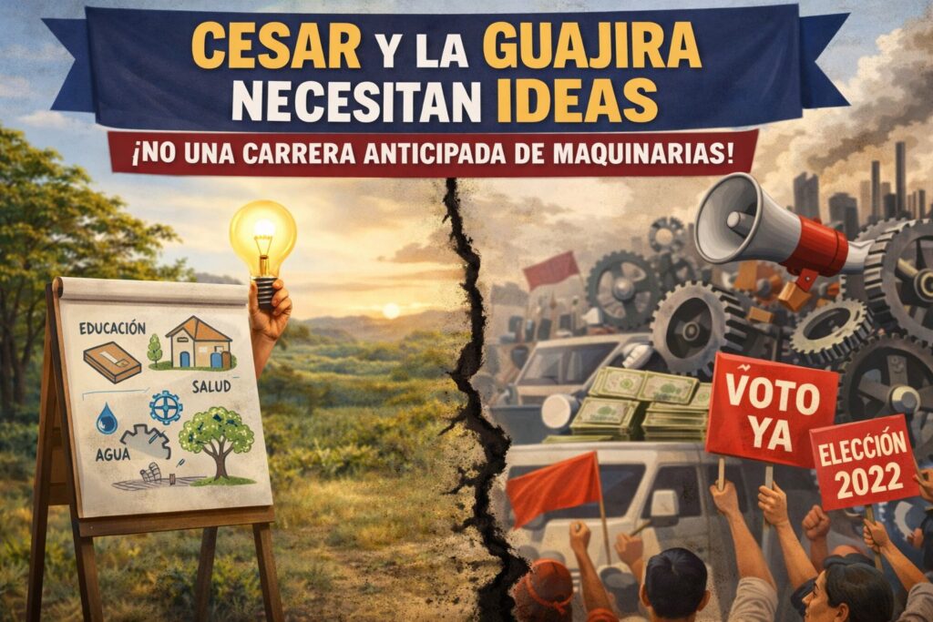 Campaña política en Cesar y La Guajira que muestra contraste entre propuestas sociales y maquinarias electorales