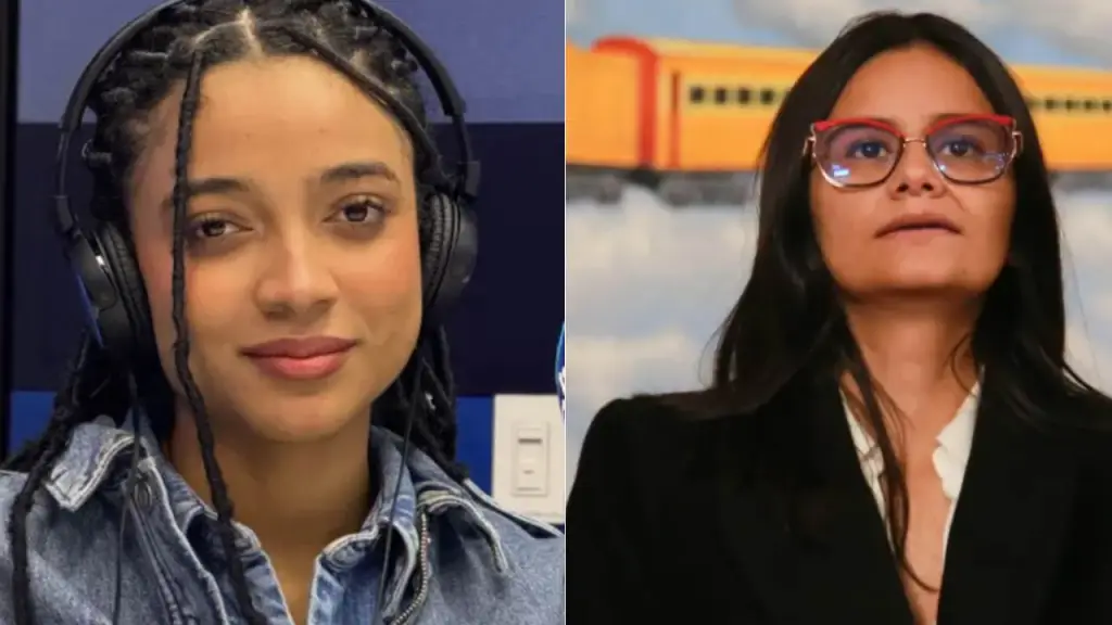 Angie Rodríguez en entrevista y Juliana Guerrero en pronunciamiento oficial sobre denuncias de corrupción y ELN.