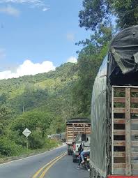 Panorama de la vía Aguachica-Ocaña, lugar donde se registró el secuestro del adulto mayor José Said Pérez.