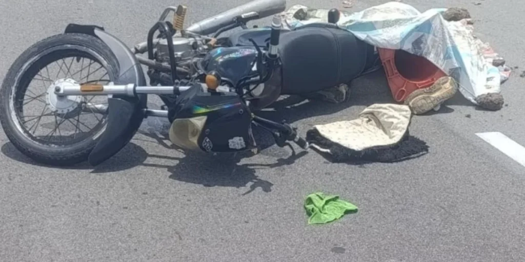Accidente de moto en Bosconia donde joven murió tras choque con tractomula en Cesar