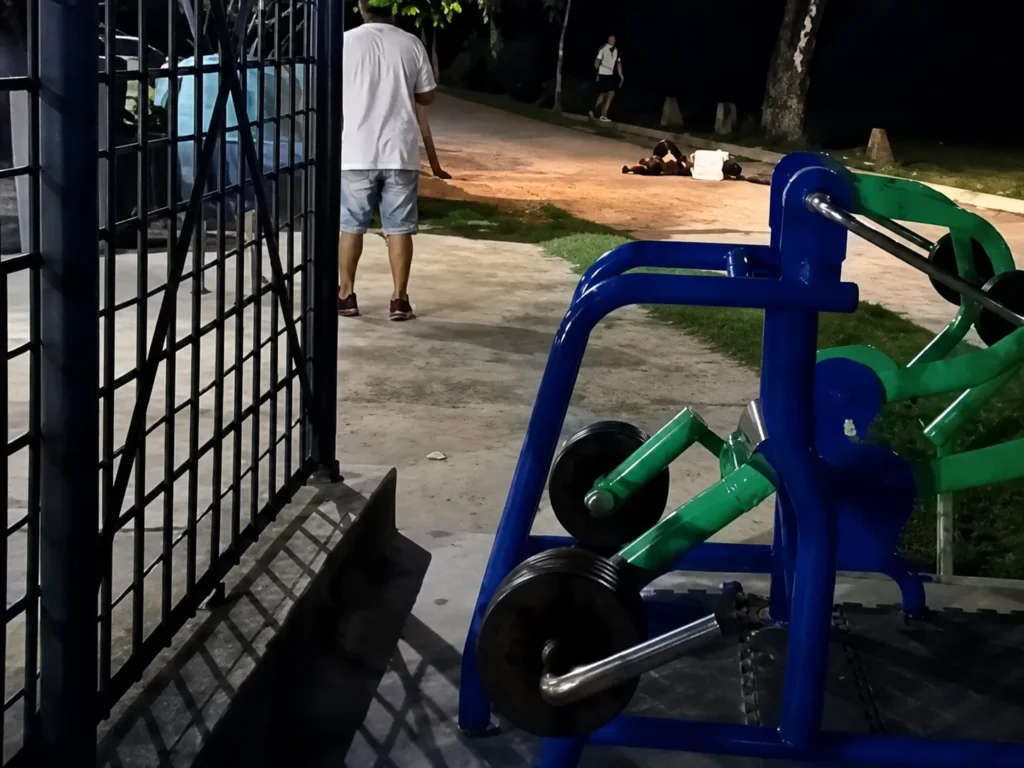 Zona recreativa nocturna en el sur del departamento donde se registró un homicidio en San Martín Cesar.