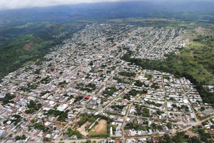 Vista aérea de Aguachica, el segundo municipio con mayor potencial para las elecciones en el Cesar.