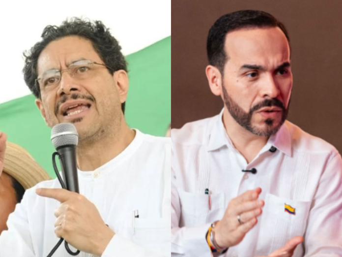 Abelardo de la Espriella e Iván Cepeda