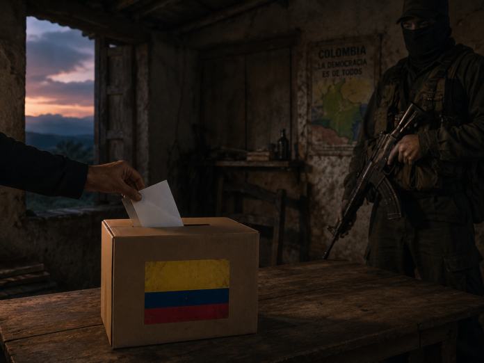 Colombia enfrenta las elecciones presidenciales en medio de alertas por violencia, amenazas y posibles presiones de grupos armados.