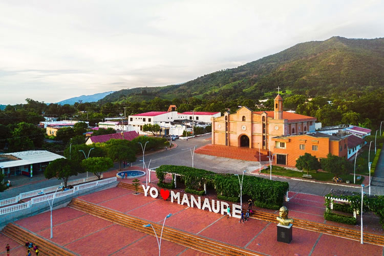 Vista panorámica del municipio donde se registró el homicidio en Manaure Cesar de Alfonso Amaya Montagut.