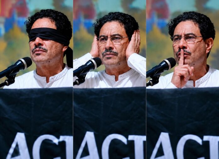 Senador Iván Cepeda y el presidente Gustavo Petro en medio de escándalos de corrupción en el Gobierno