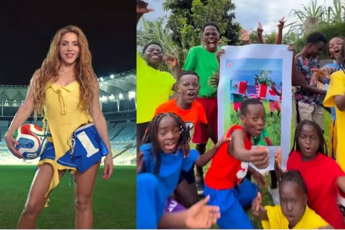 Shakira invita a niños de Uganda al Mundial en emotivo gesto que une música, infancia y fútbol