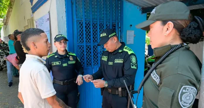 La Policía Metropolitana de Valledupar desplegará 1.350 uniformados durante la jornada electoral.