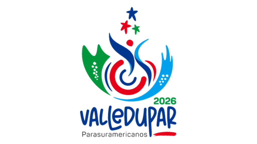 Logo oficial de los Juegos Parasuramericanos Valledupar 2026 que se realizarán del 5 al 16 de julio en el Cesar.