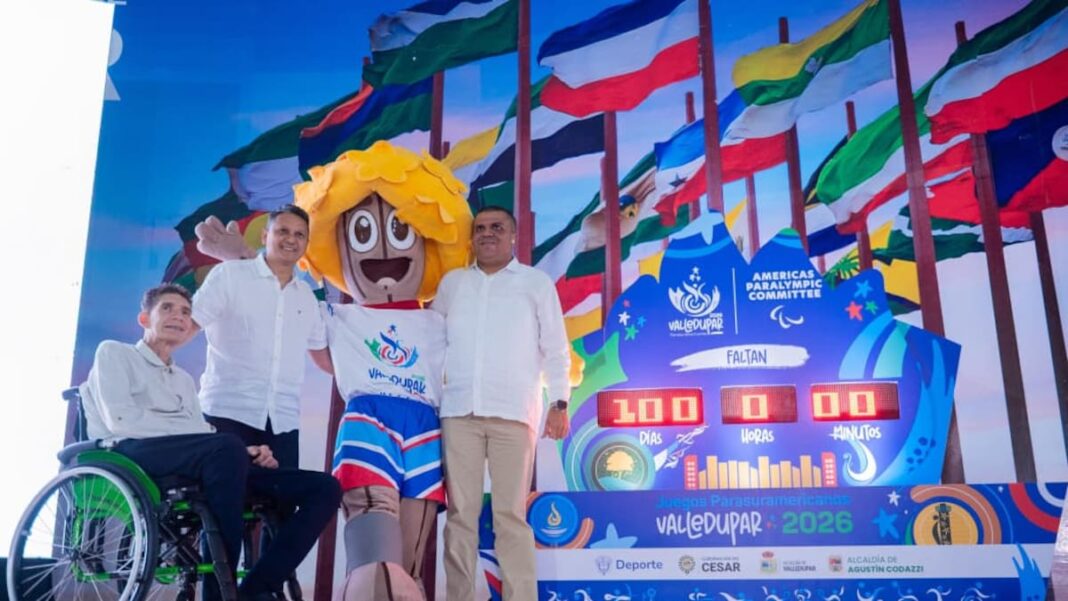 Juegos Parasuramericanos Valledupar 2026 con participación de más de 1.100 paraatletas de América.