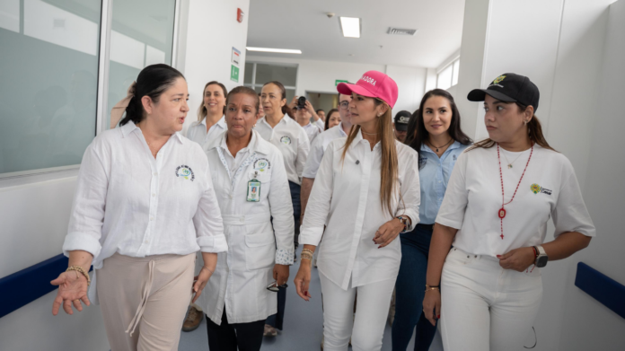 Gobernación del Cesar durante anuncio sobre fortalecimiento de la red hospitalaria del departamento.