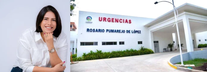 Lina de Armas fue nombrada como nueva agente interventora del Hospital Rosario Pumarejo de López.
