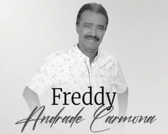 Freddy Andrade, cantante del vallenato tradicional fallecido en Santa Marta.