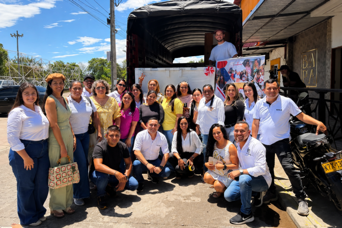 Entrega de apoyos a emprendedores de Ruta D en el Cesar