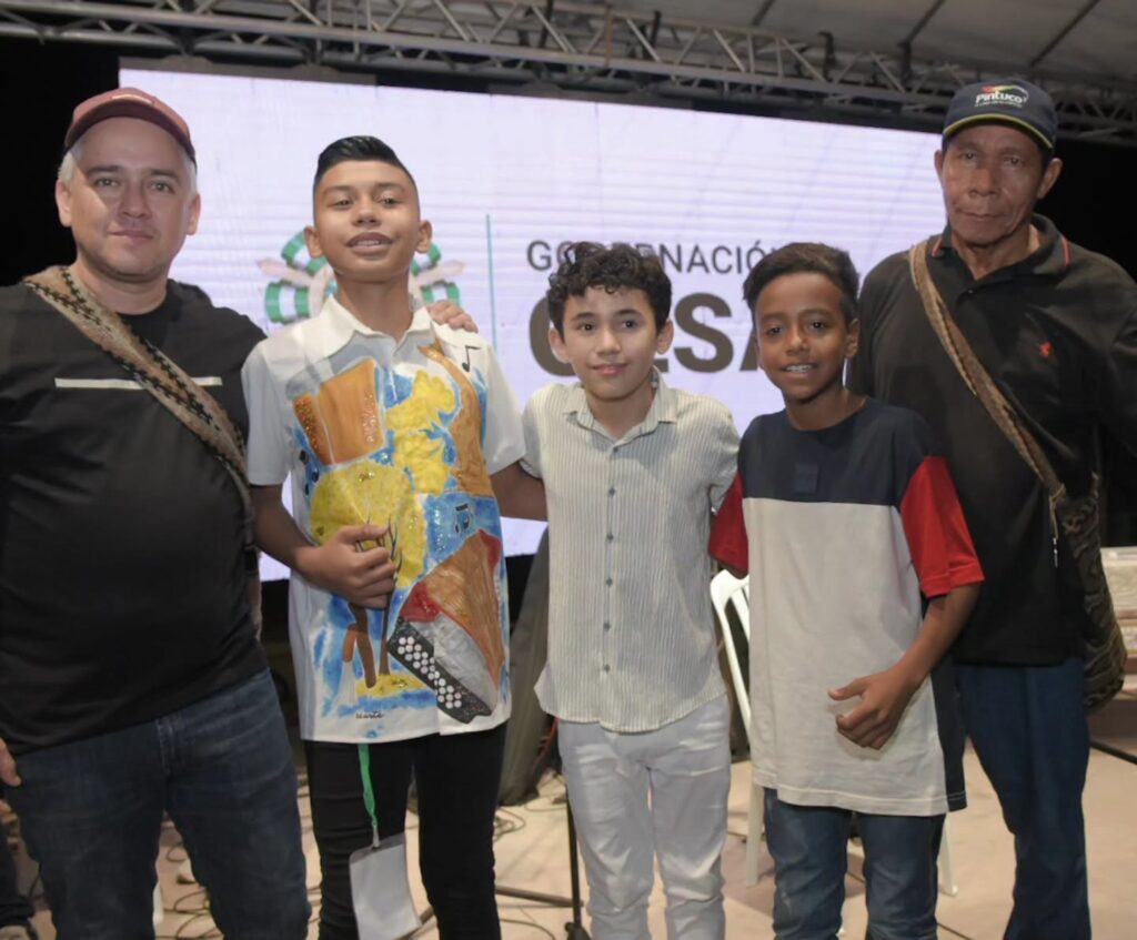 Ganadores juveniles del Festival Cantores Calabaceros
