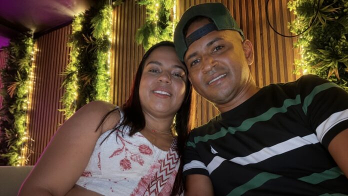 Yasleidis Martínez junto a Óscar Rodríguez Amaya, procesado por el presunto feminicidio ocurrido en el Cesar.