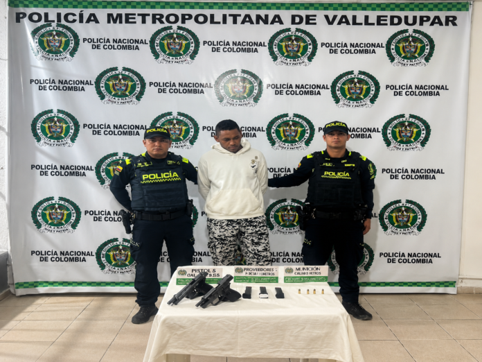 Policía capturó a un hombre por presunta violencia intrafamiliar en el barrio El Limonar de Valledupar