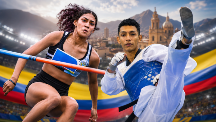 Eylen Dayana Ruiz y Jhon Janer Quintero, deportistas de la UPC que representarán a Colombia en los FISU America Games Lima 2026