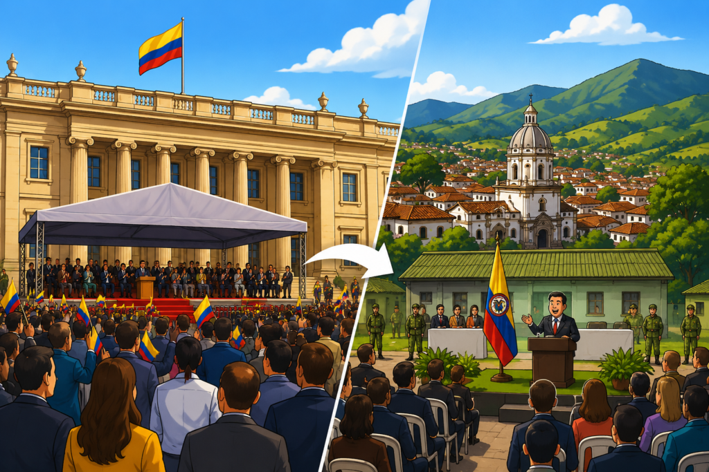 Posesión de Abelardo de la Espriella en el Cauca