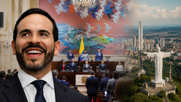 Posesión de Abelardo en Cali tras votación en la Cámara de Representantes