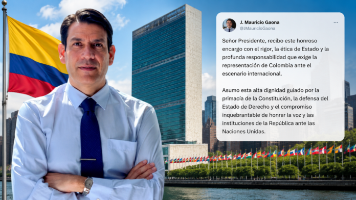 Mauricio Gaona agradece designación ante la ONU