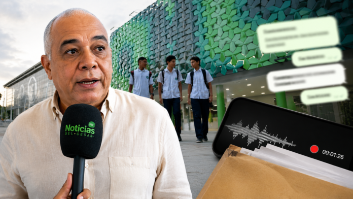 Rector del CASD recibe evidencias sobre denuncia en el pre-ICFES de Valledupar.