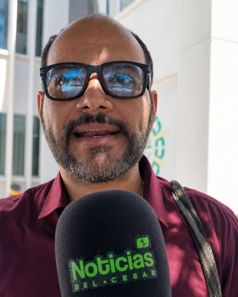Daniel Daza cuestiona retrasos del colector pluvial de Valledupar