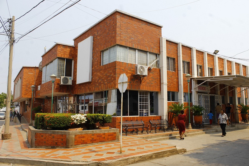 Fachada del Hospital Marino Zuleta Ramírez, en el municipio de La Paz, Cesar.