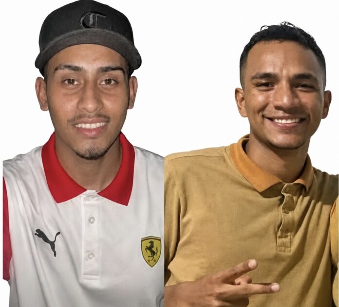 Kevin Andrés Bravo y Cristian Manjarres Ramírez, jóvenes hallados sin vida tras permanecer desaparecidos en Valledupar.